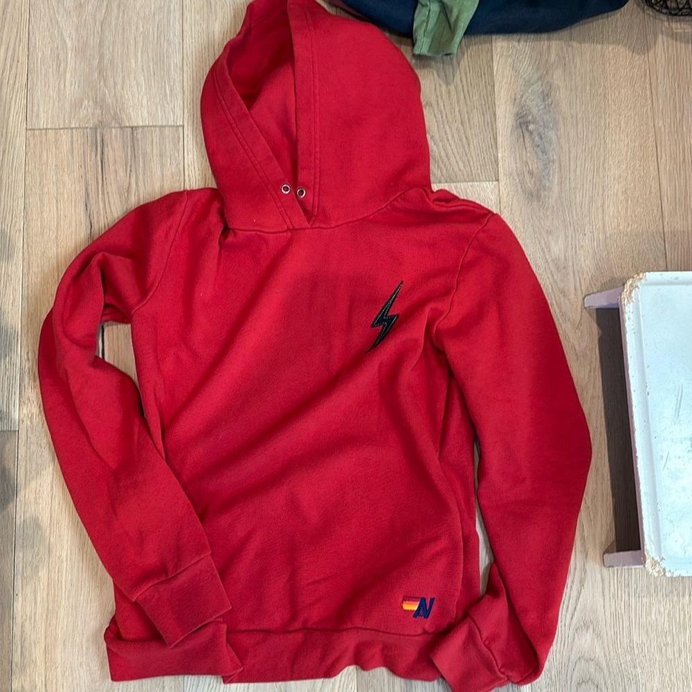 Aviator Nation Hooded Sweatshirt Medium